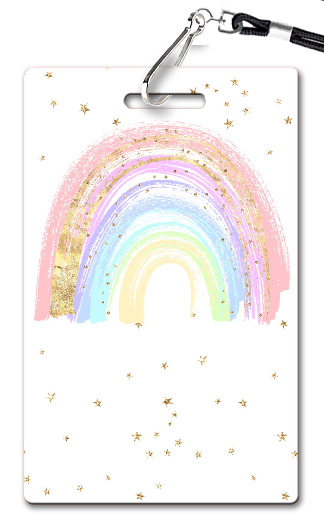 Pastel Rainbow Birthday Invitation