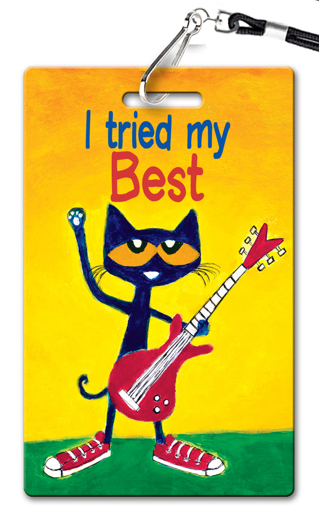 Pete the Cat Theme Brag Tags (Set of 8)