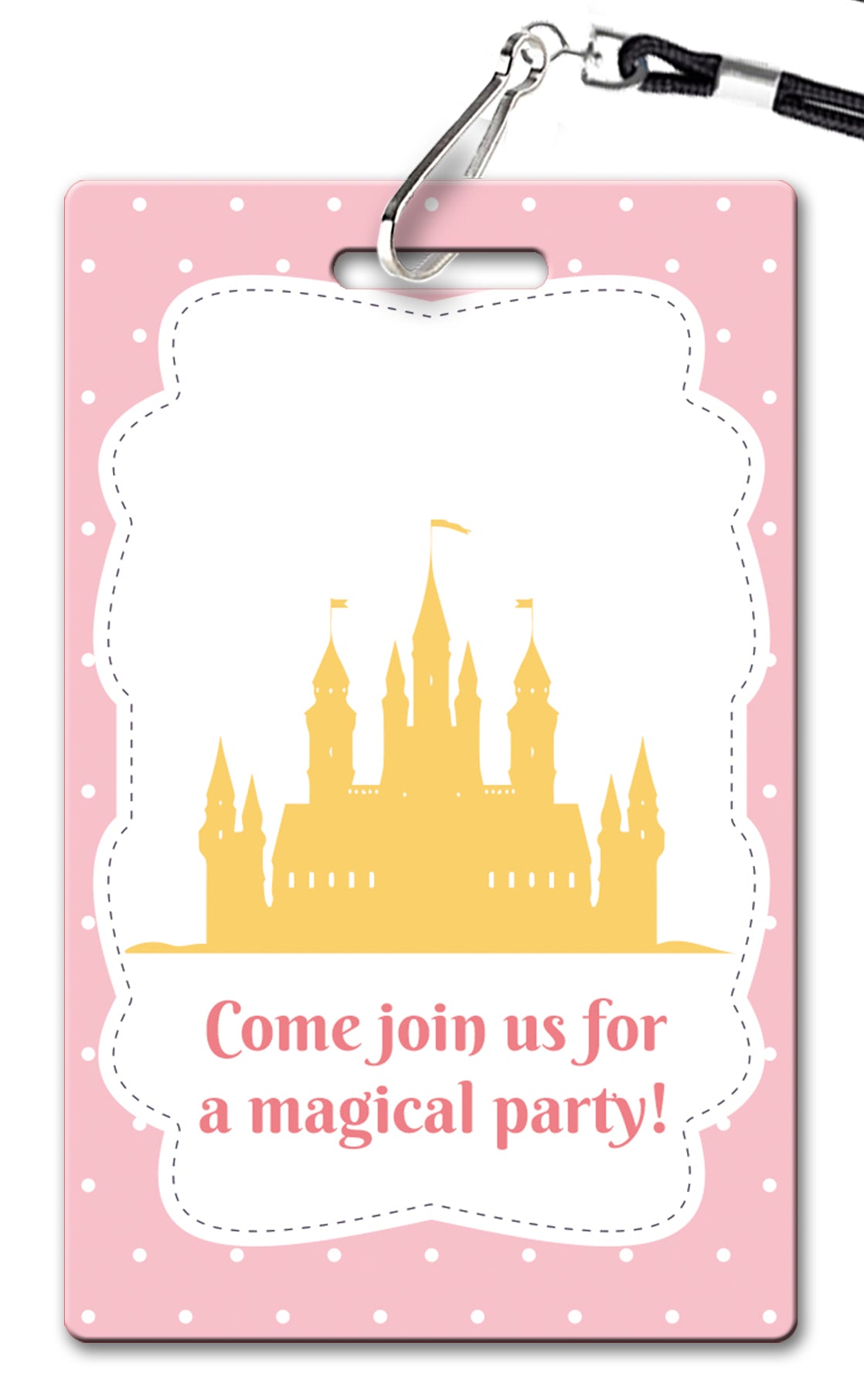 Castle Birthday Invitation