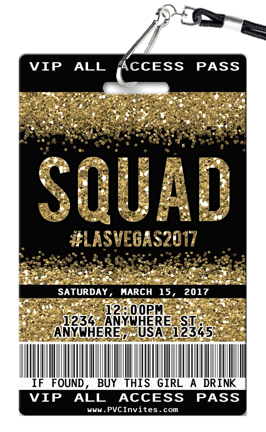 Squad Goals Invitation