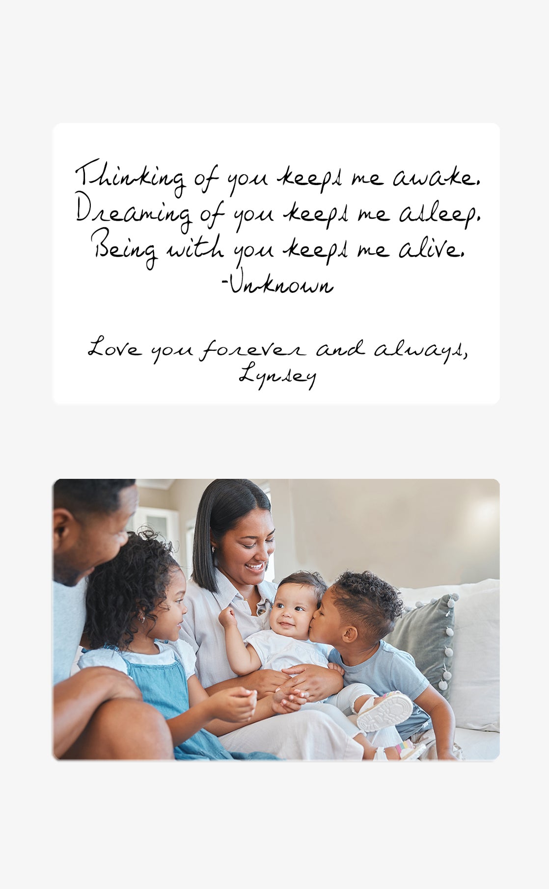 Wallet Love Cards Thinking Of You