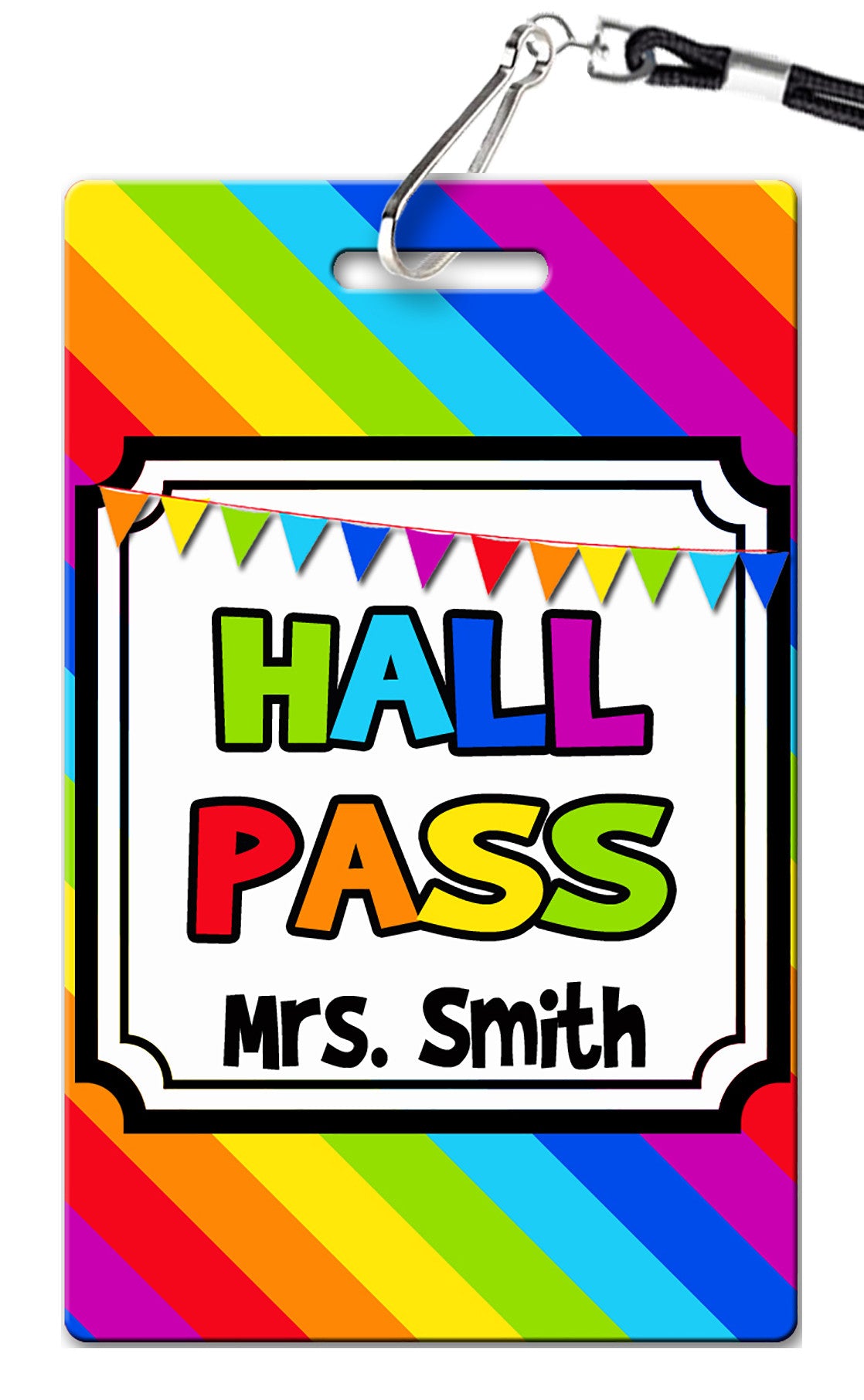 Rainbow Hall Passes (Set of 10)