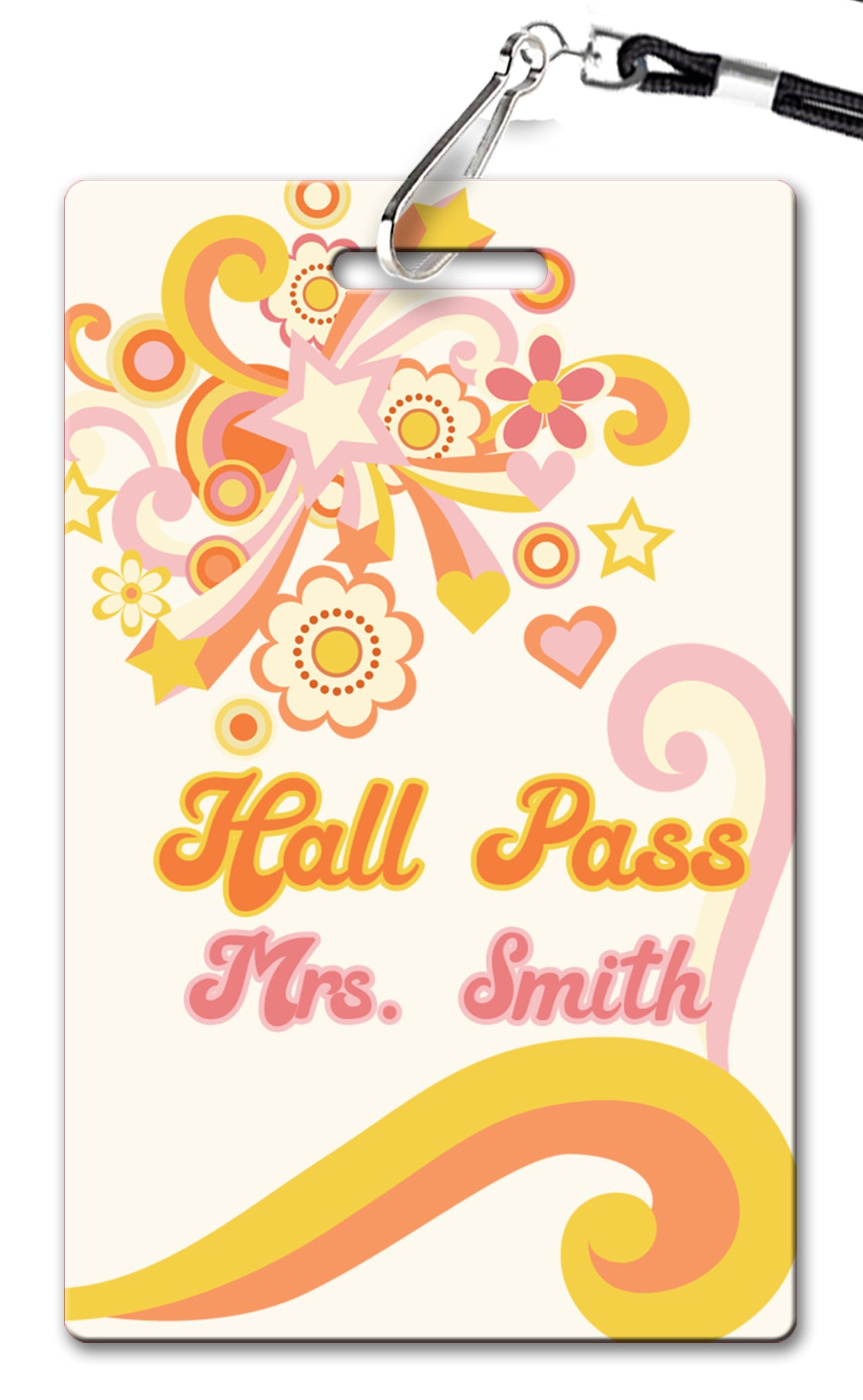 Retro Hall Passes (Set of 10)