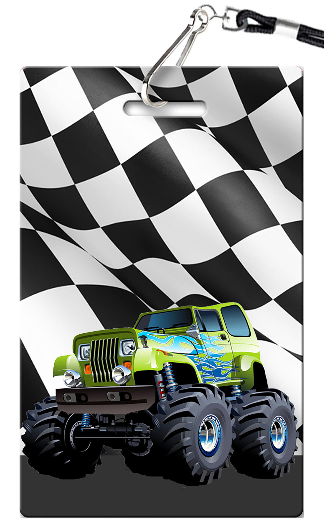 Monster Truck Birthday Invitation