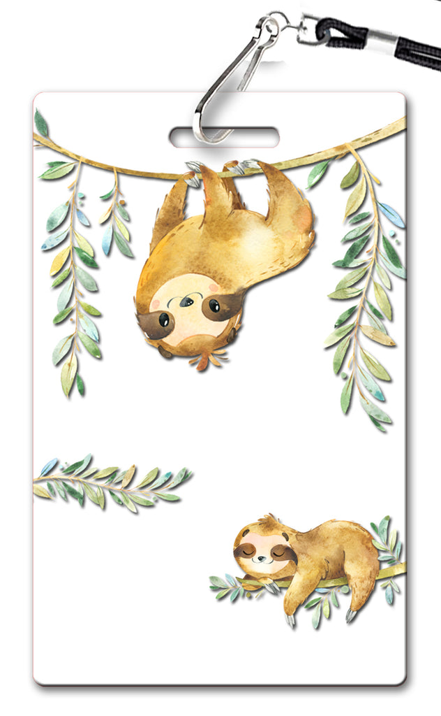 Sloths Birthday Invitation