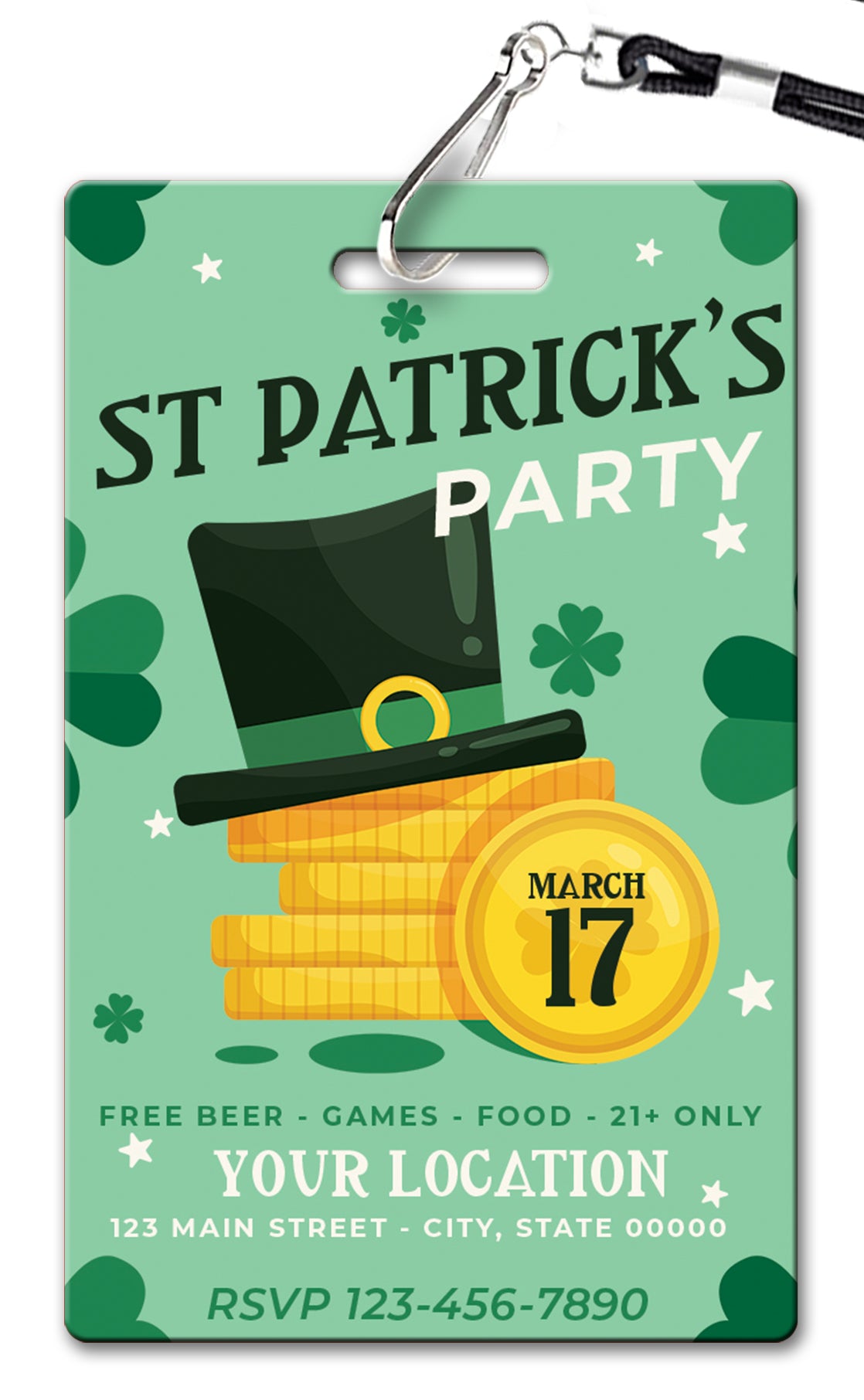 St. Patrick's Day Invitation