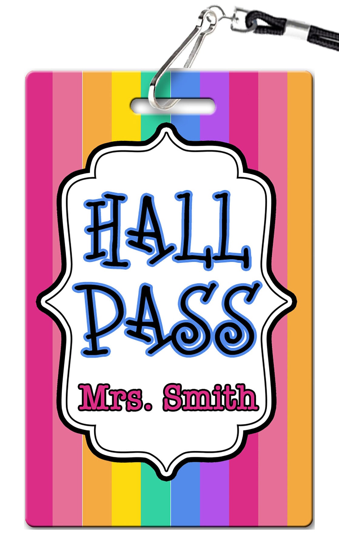 Stripes Hall Passes (Set of 10)