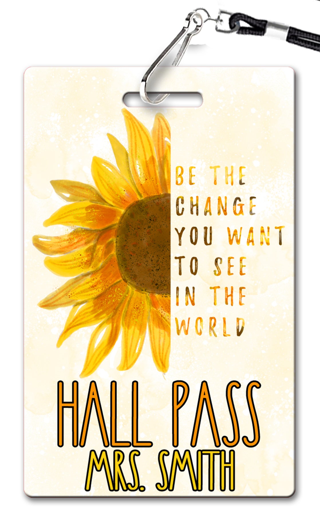 Sunflower (v2) Hall Passes (Set of 10)