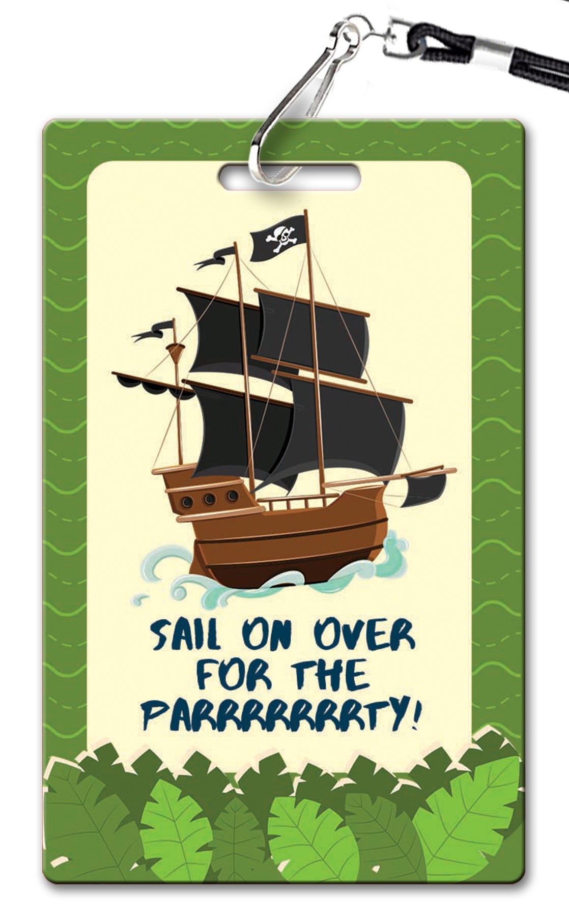 Pirate Birthday Invitation