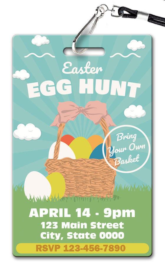 Easter Basket Invite