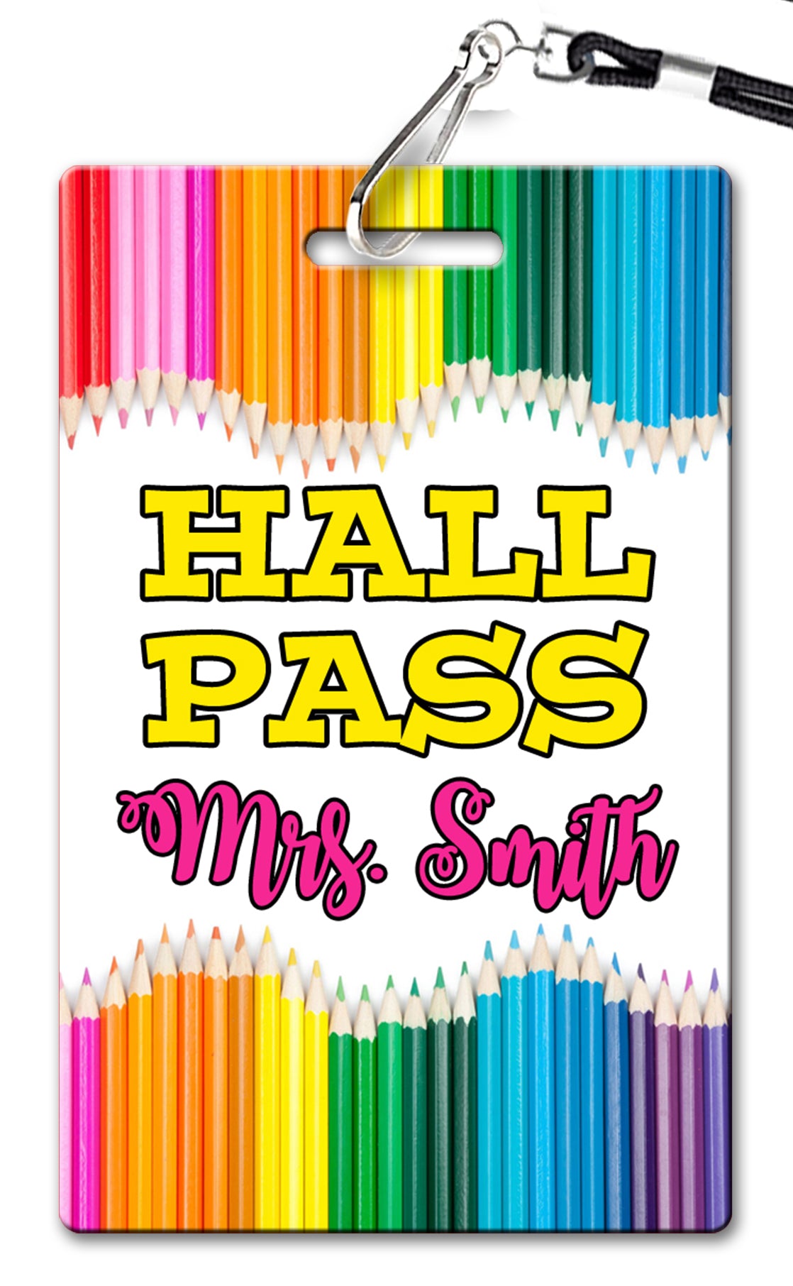 Pencil Hall Passes (Set of 10)