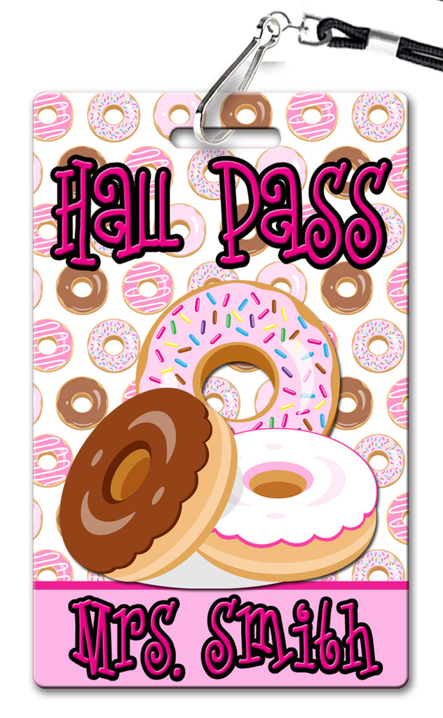 Donuts Hall Passes (Set of 10)