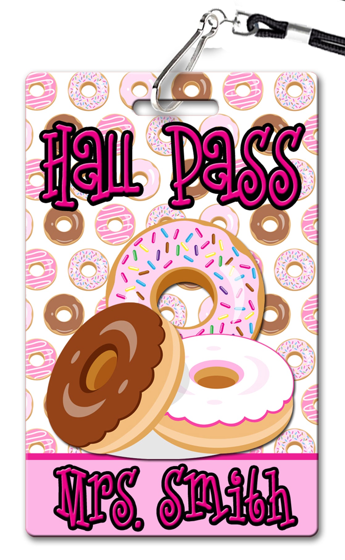 Donuts Hall Passes (Set of 10)