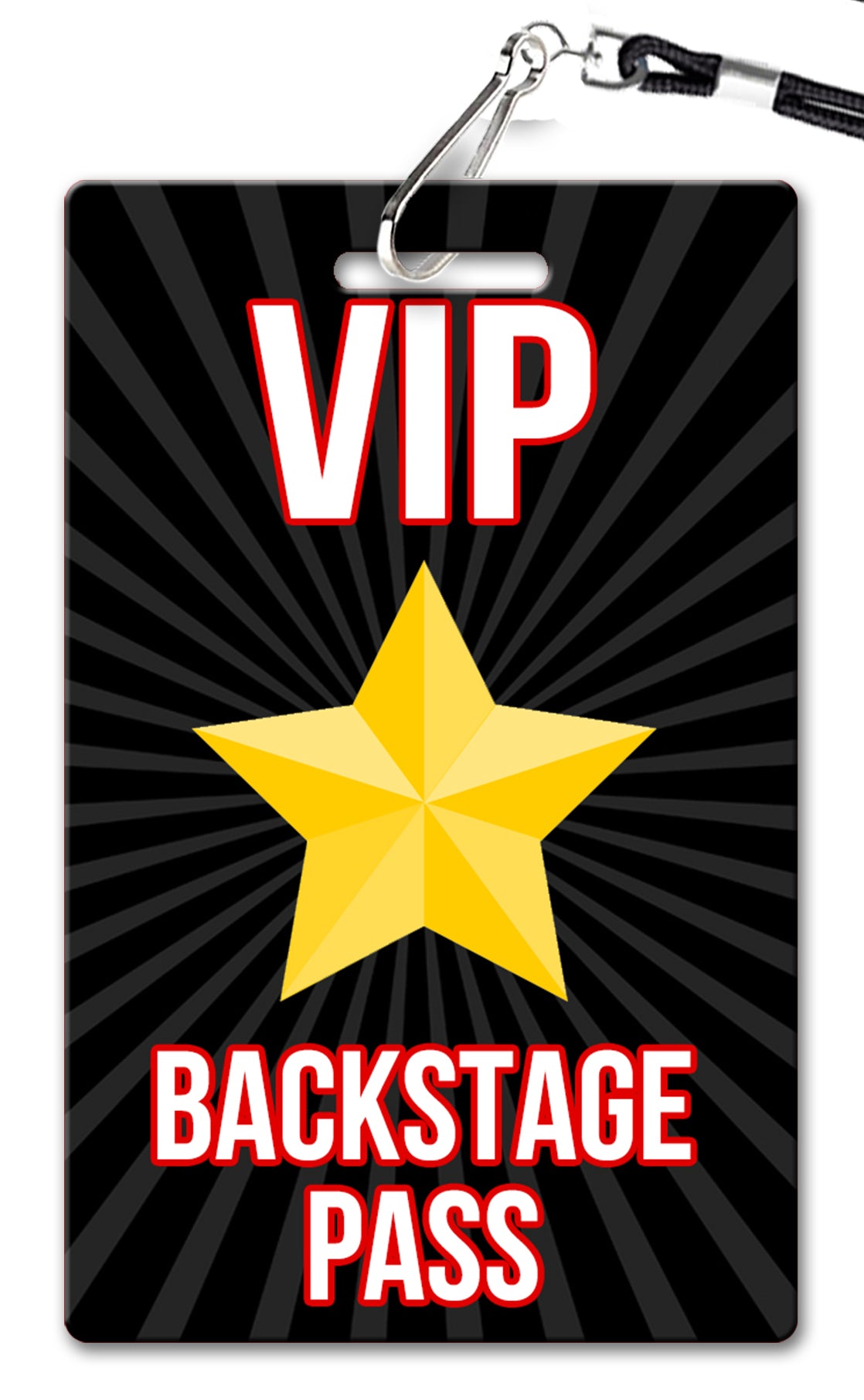 VIP Backstage Pass