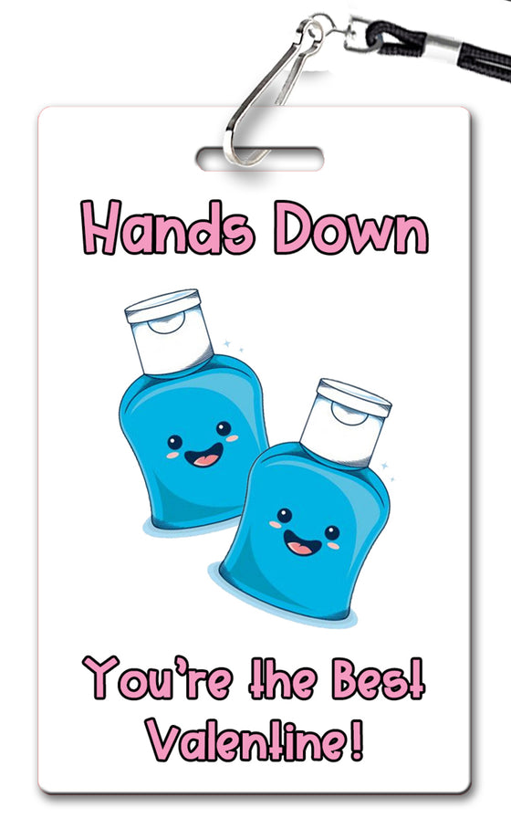 Hand Sanitizer Valentine