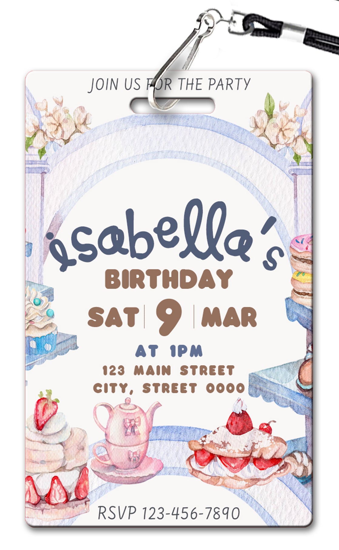 Sweet Treats Birthday Invitation