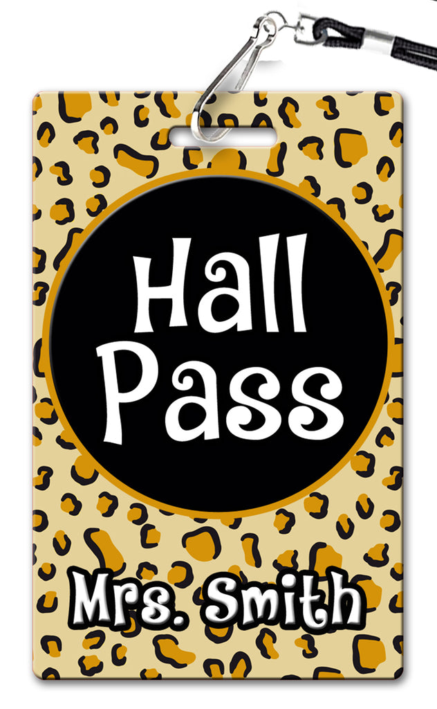 Leopard Hall Passes (Set of 10)