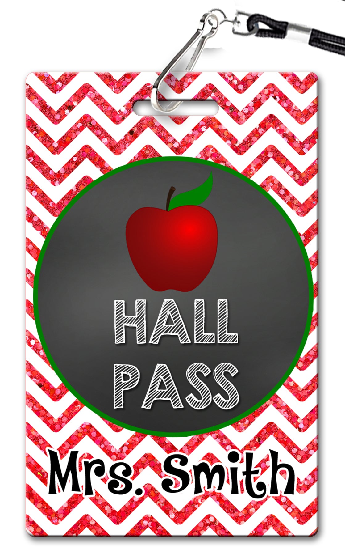 Apple Hall Passes (Set of 10)