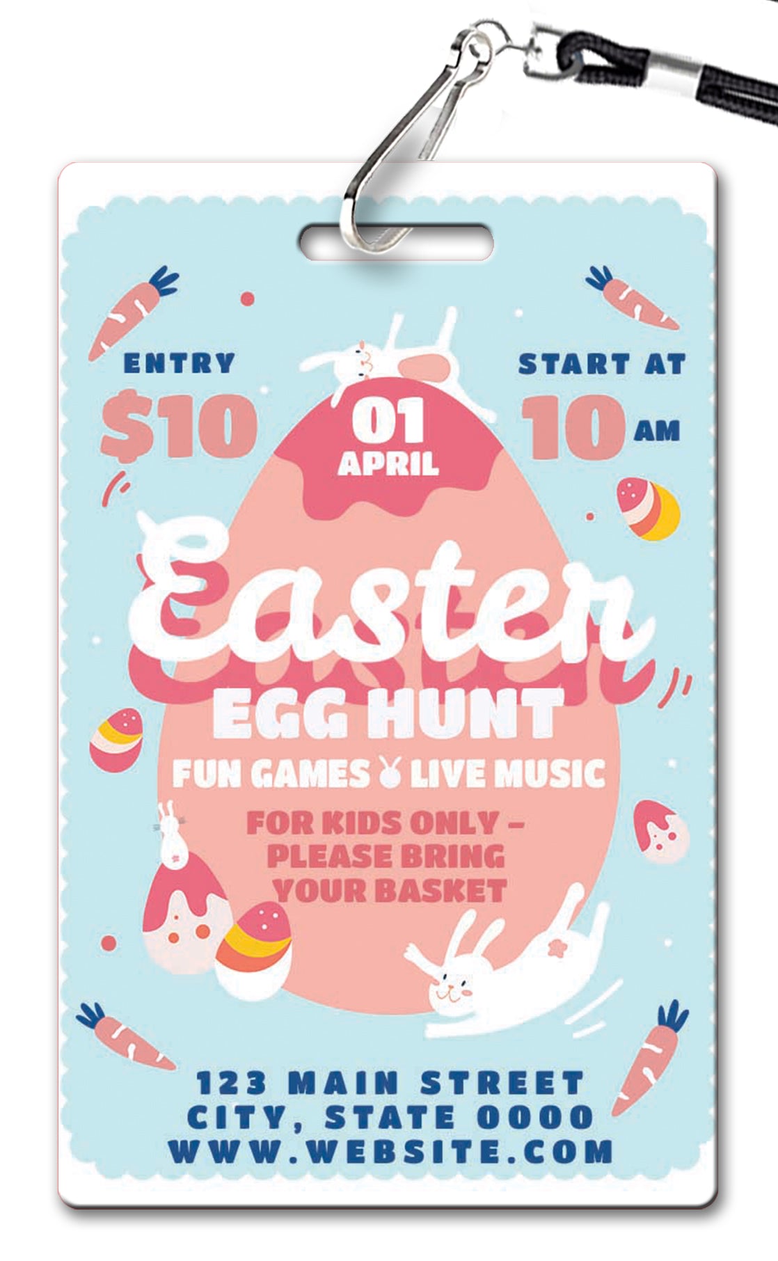 Easter Egg Hunt Invitation