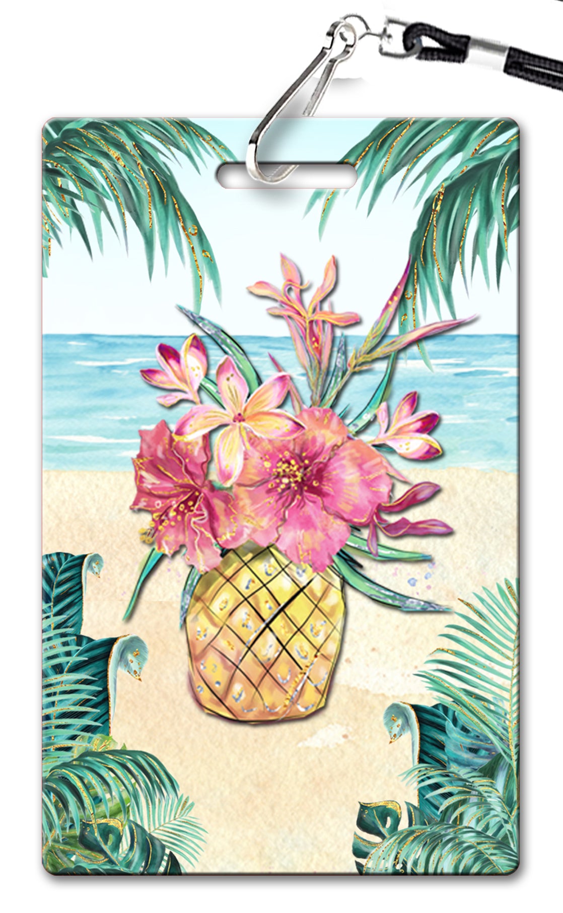 Tropical Getaway Birthday Invitation