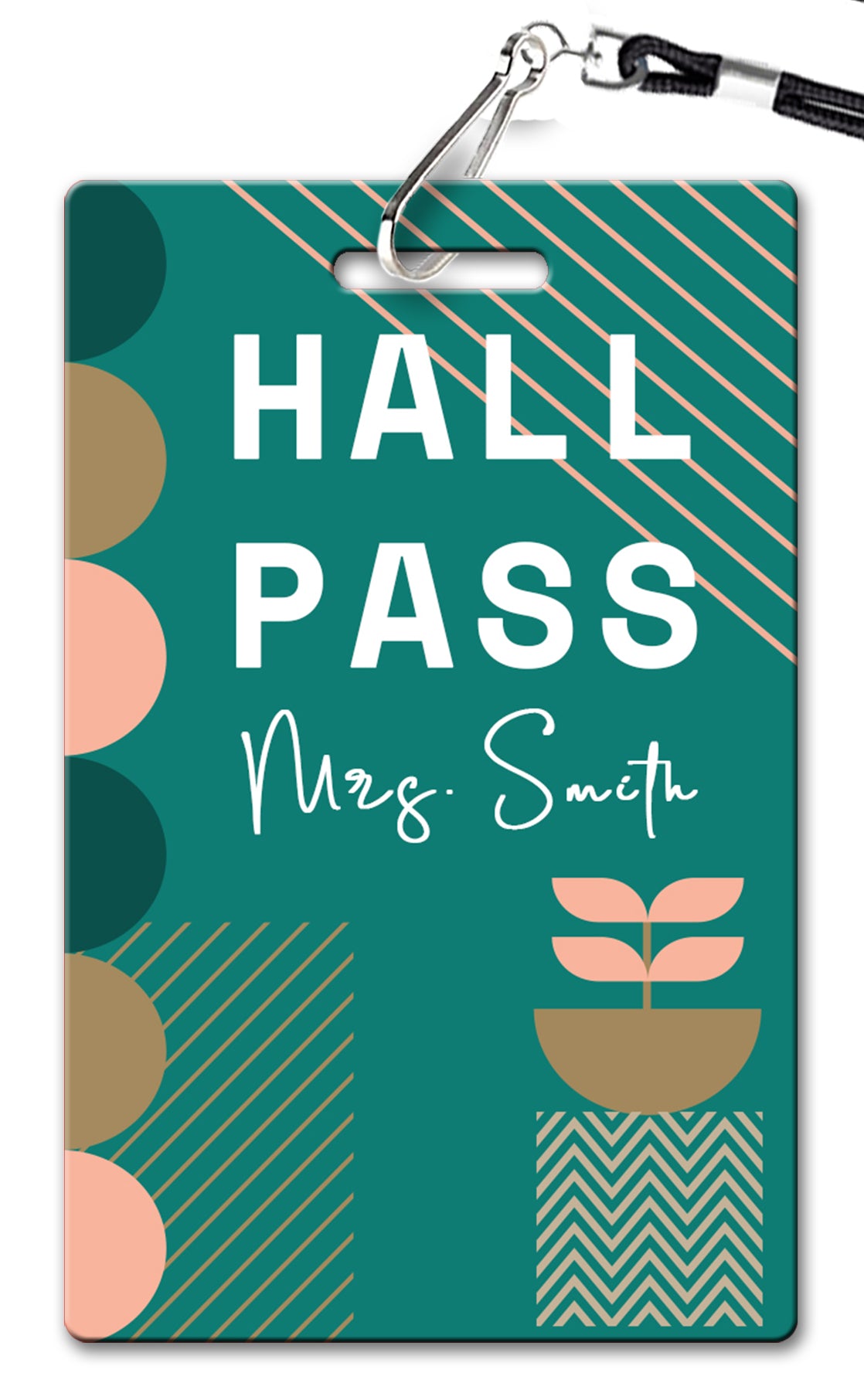 Urban Oasis Hall Passes (Set of 10)