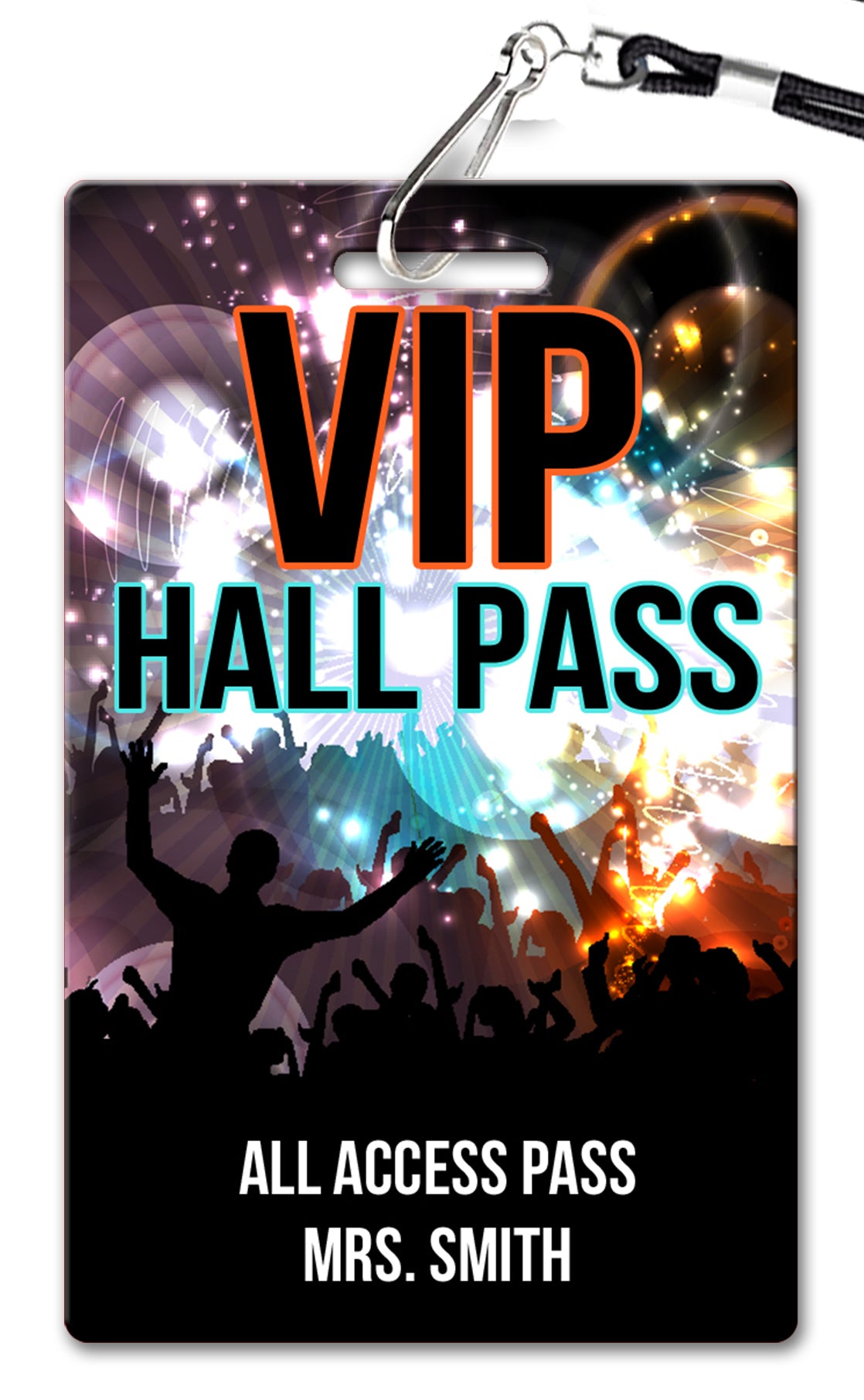 VIP Hall Passes (Set of 10)