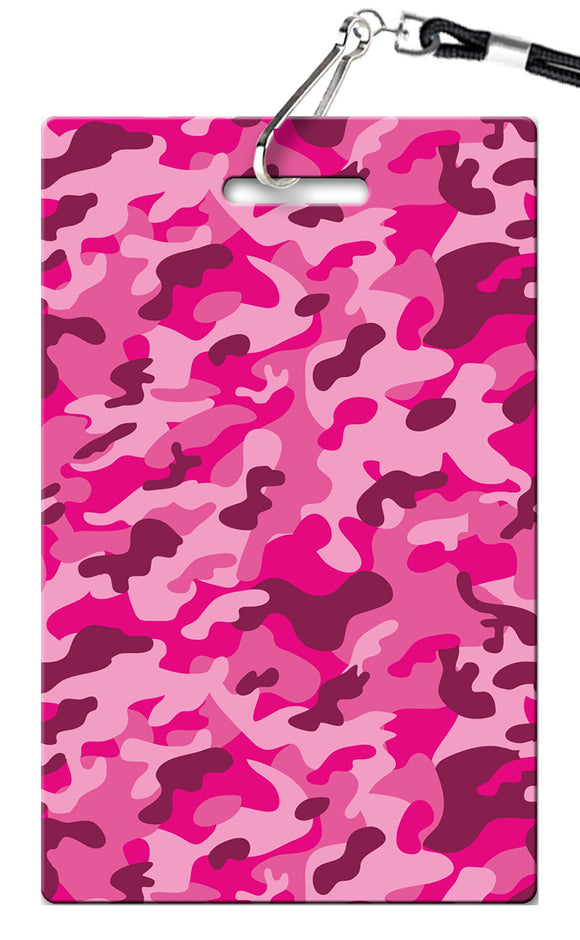 Camo (Pink) Birthday Invitation