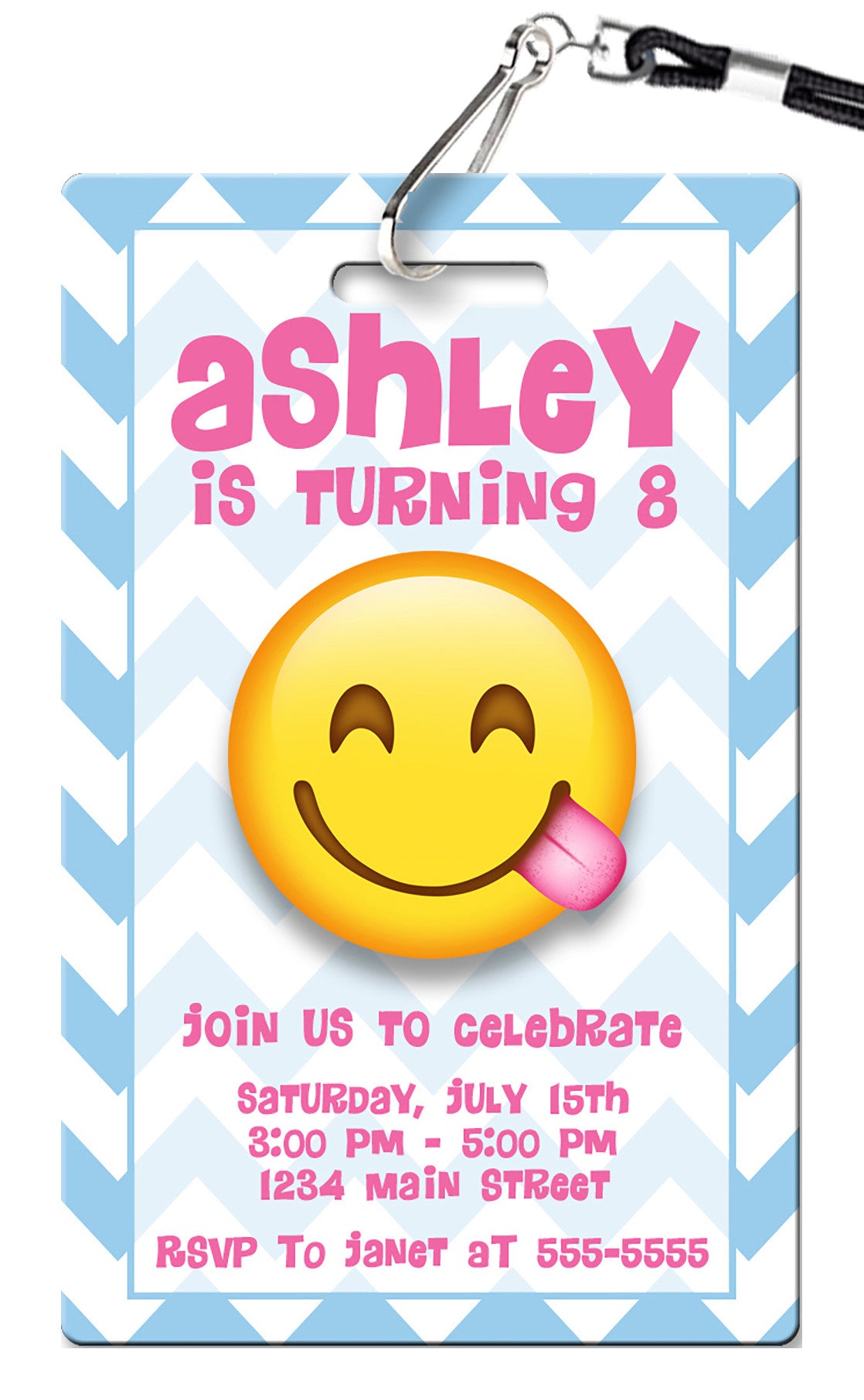 Emoji Birthday Invitation