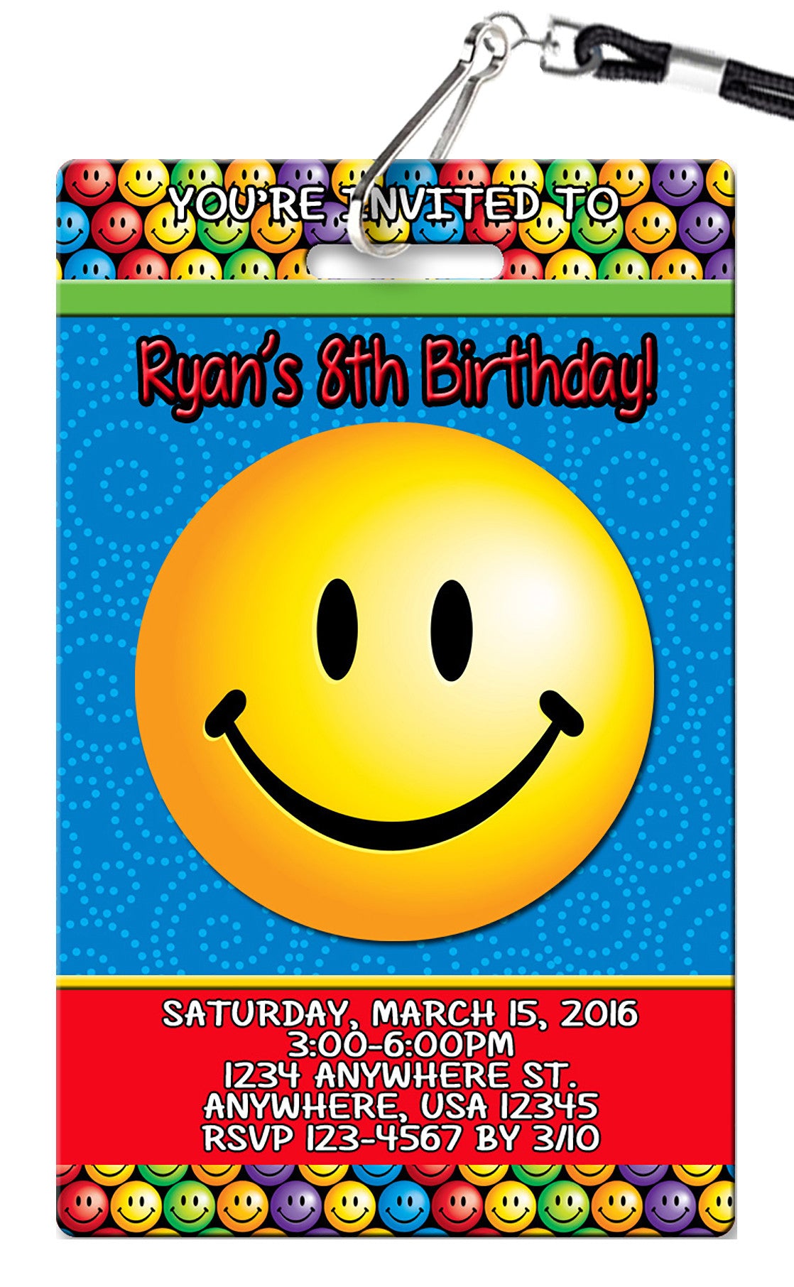 Emoji Birthday Invitation