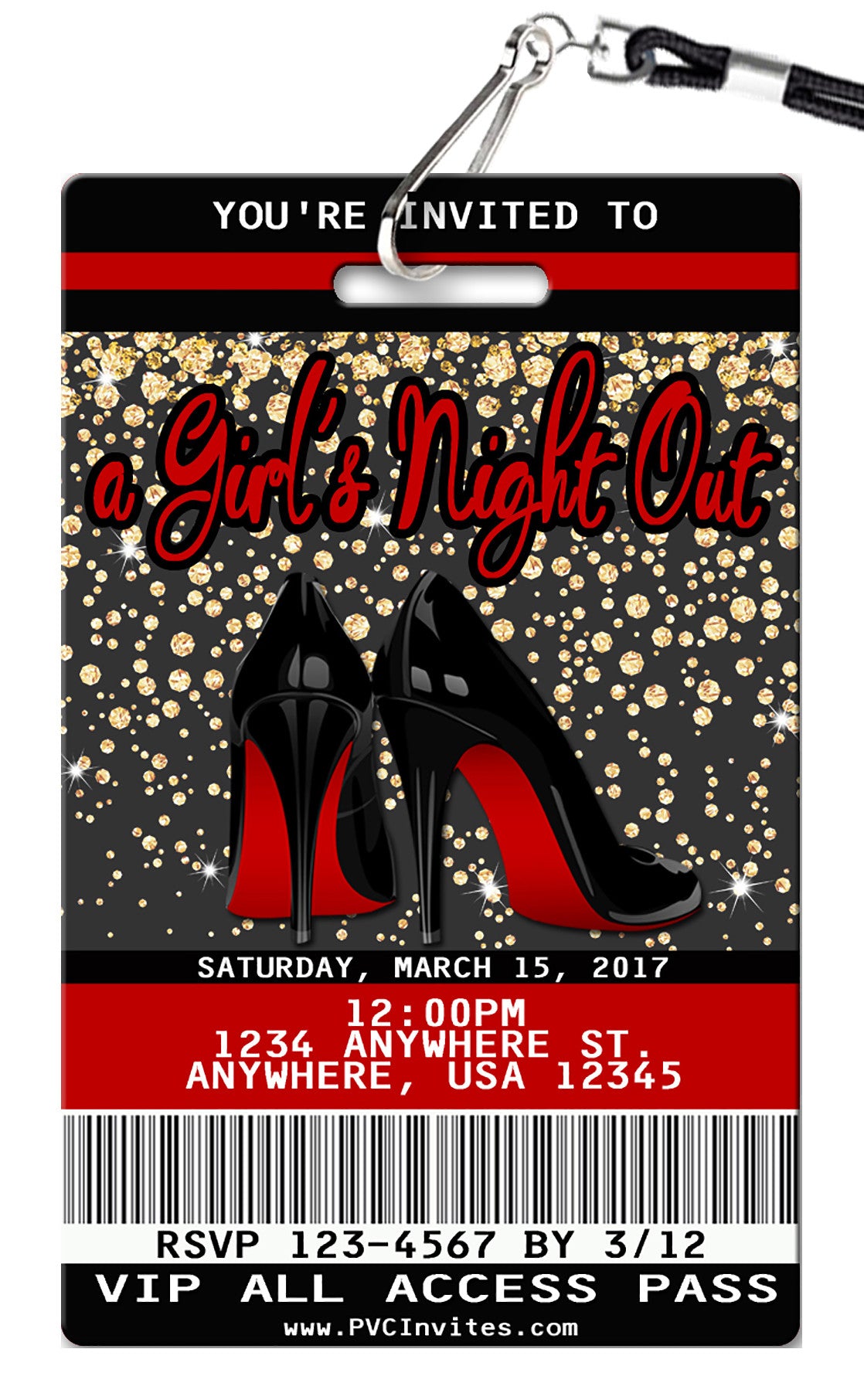 Girls Night Out Invitation