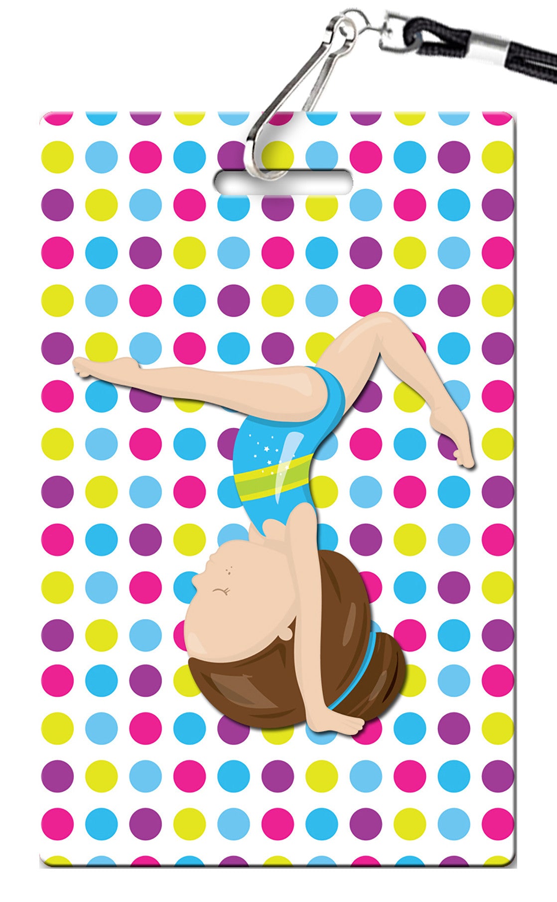 Gymnastics Birthday Invitation