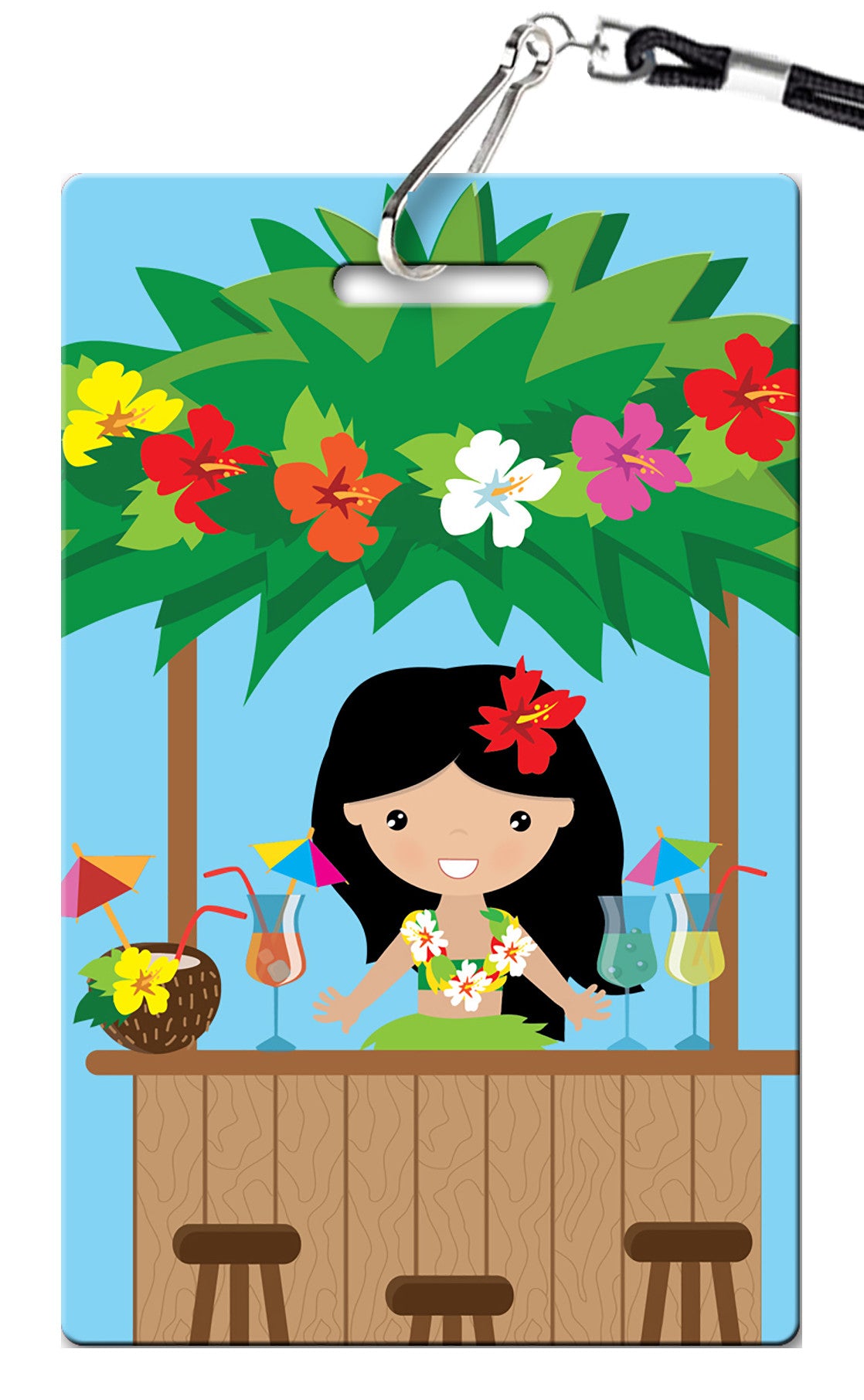 Luau Birthday Invitation