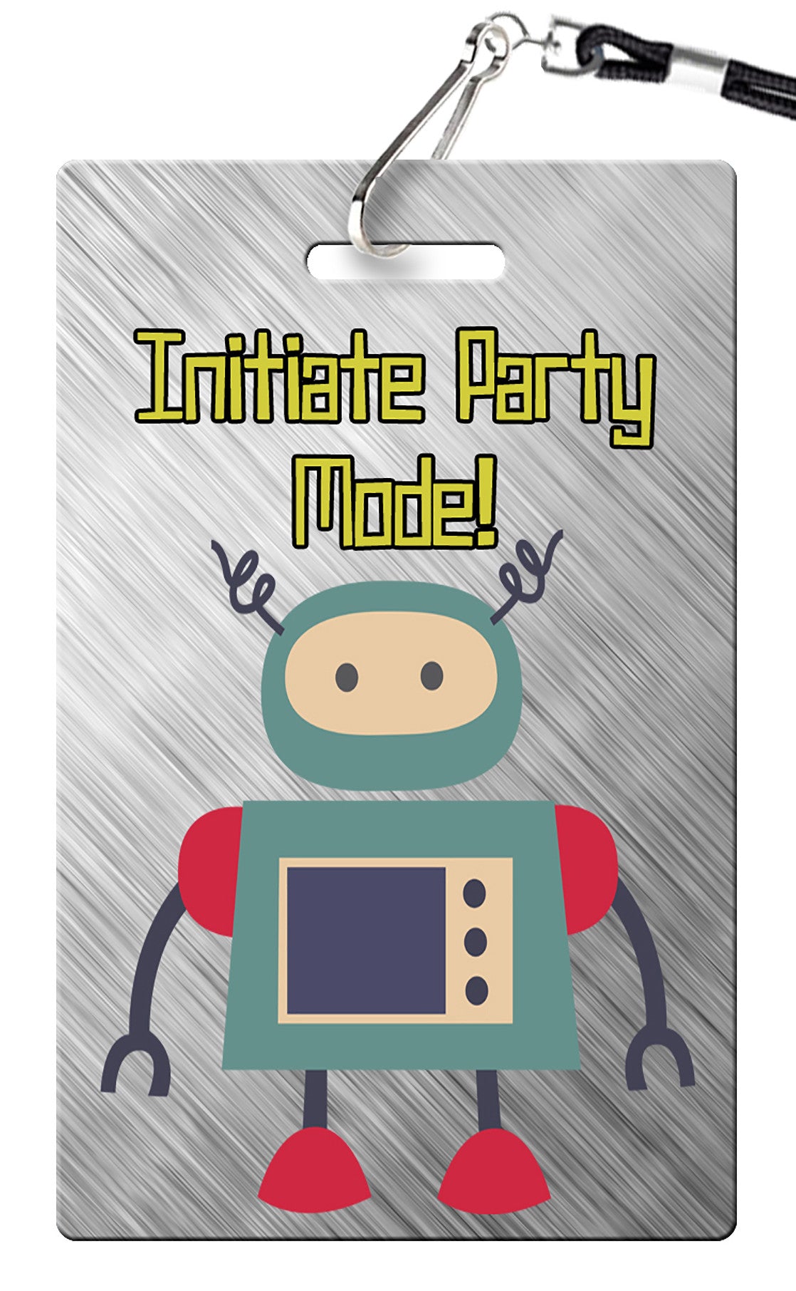Robot Birthday Invitation