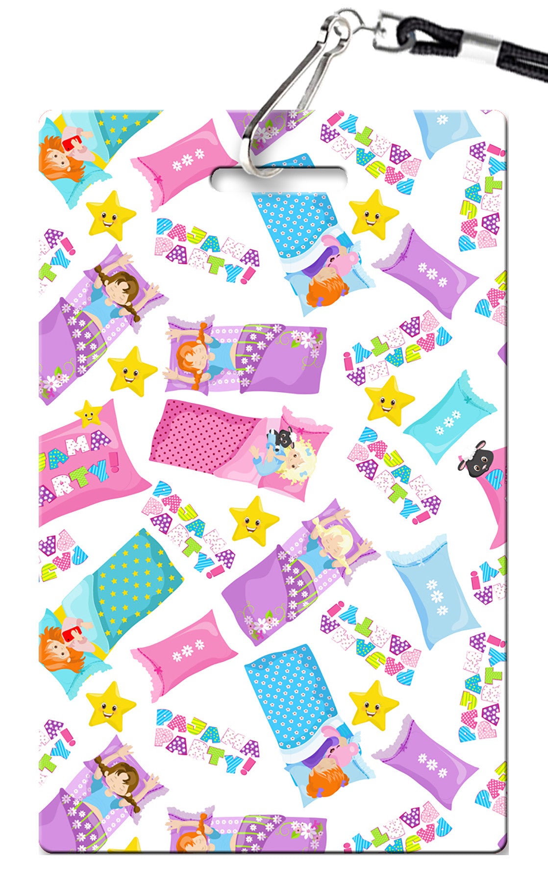 Sleepover Birthday Invitation