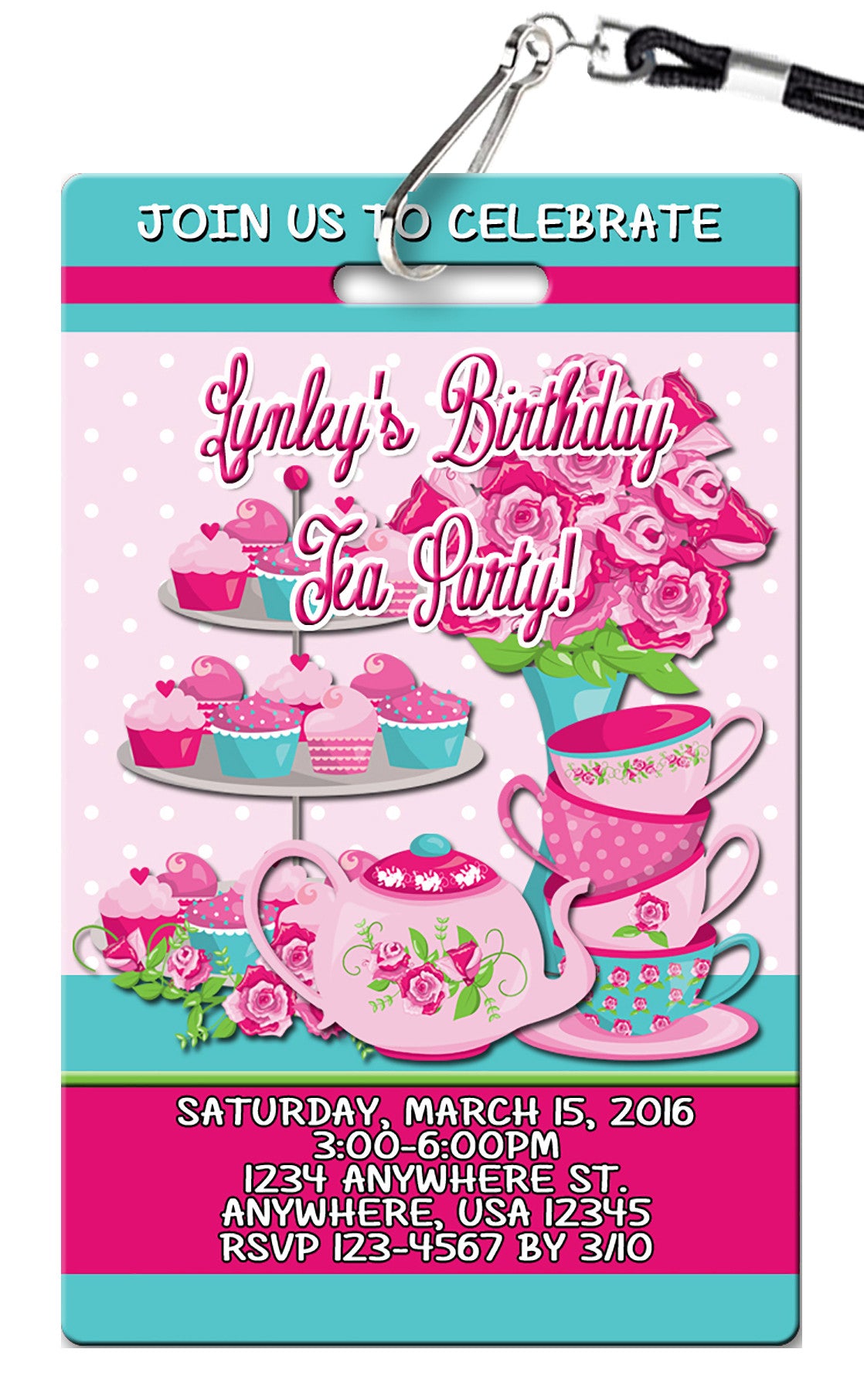 Tea Party Invitations Fairies And Pixies Magical Tea Party Birthday