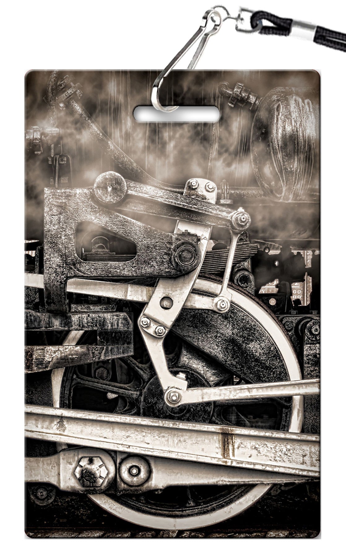 Train Vintage Birthday Invitation