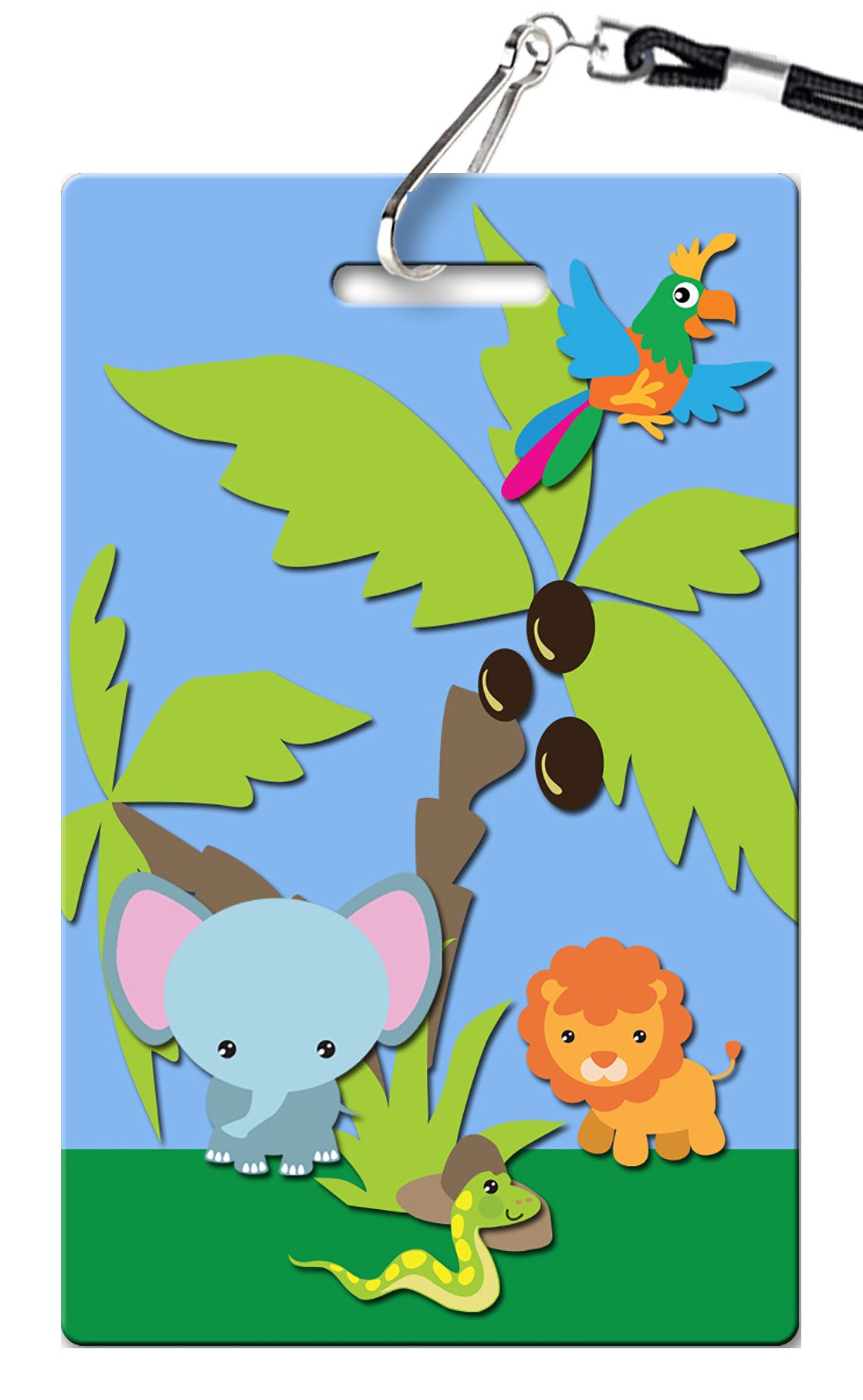 Zoo Girl Birthday Invitation